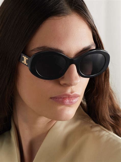 celine sunglasses 5385|TRIOMPHE 01 SUNGLASSES IN ACETATE .